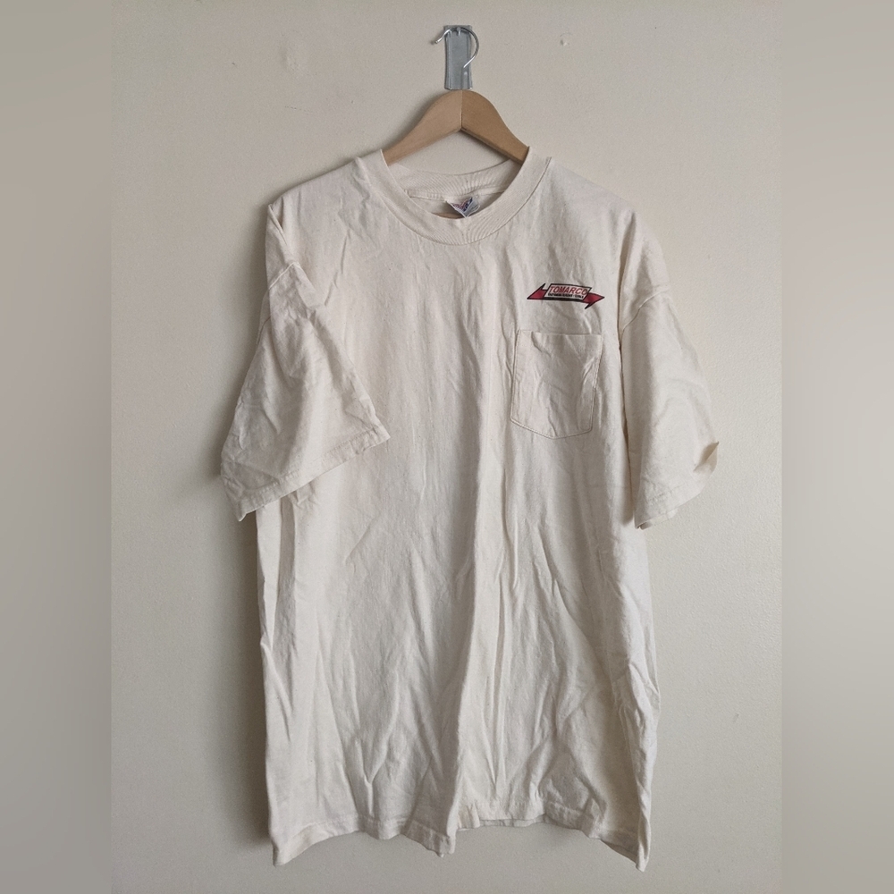 Vintage Tomarco “Hang with the Bad Dogs” Graphic Tee – Hanes Beefy T, Size XXL